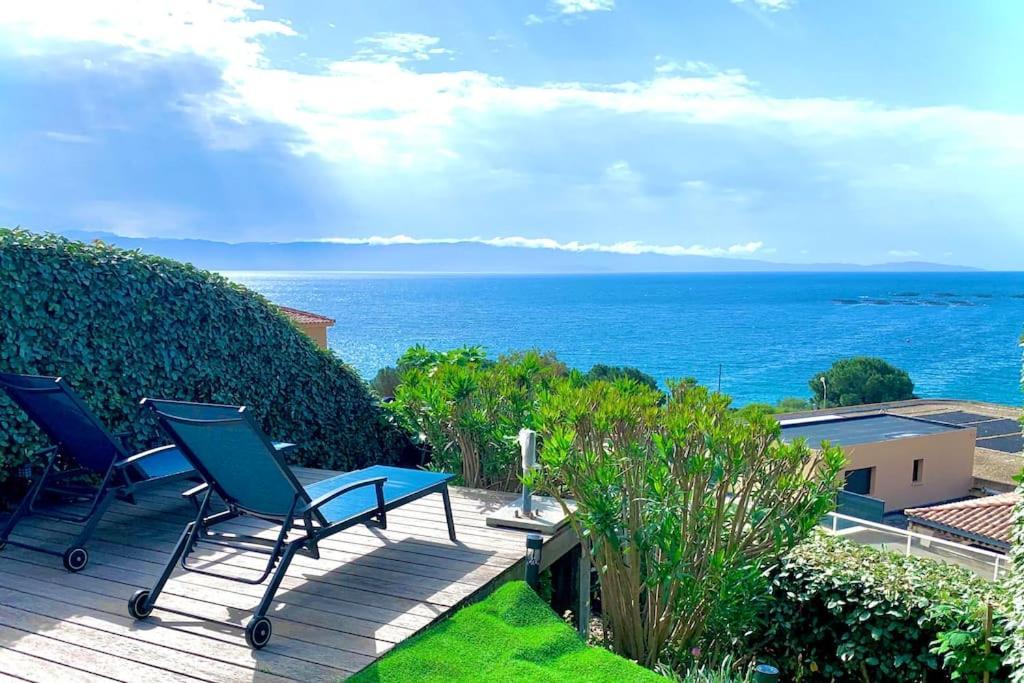 Ajaccio Maison Bord De Dans Avec Piscine Hébergement de vacances